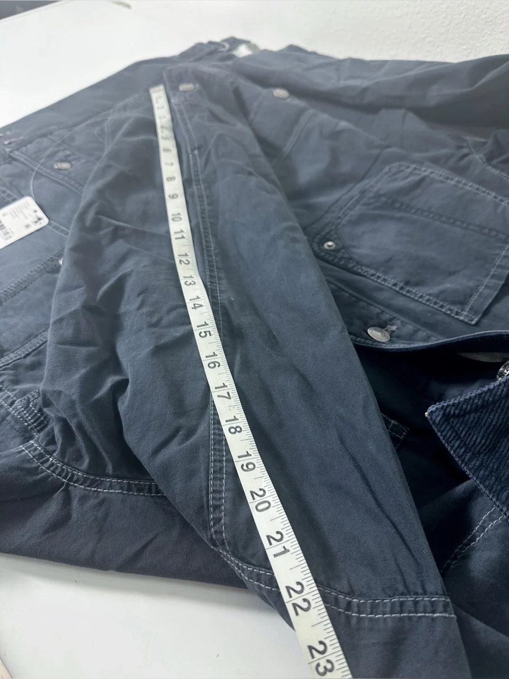 We The Free Sweet Talk Flannel Lined Barn coat size Medium in Washed Black NWT - Picture 16 of 16